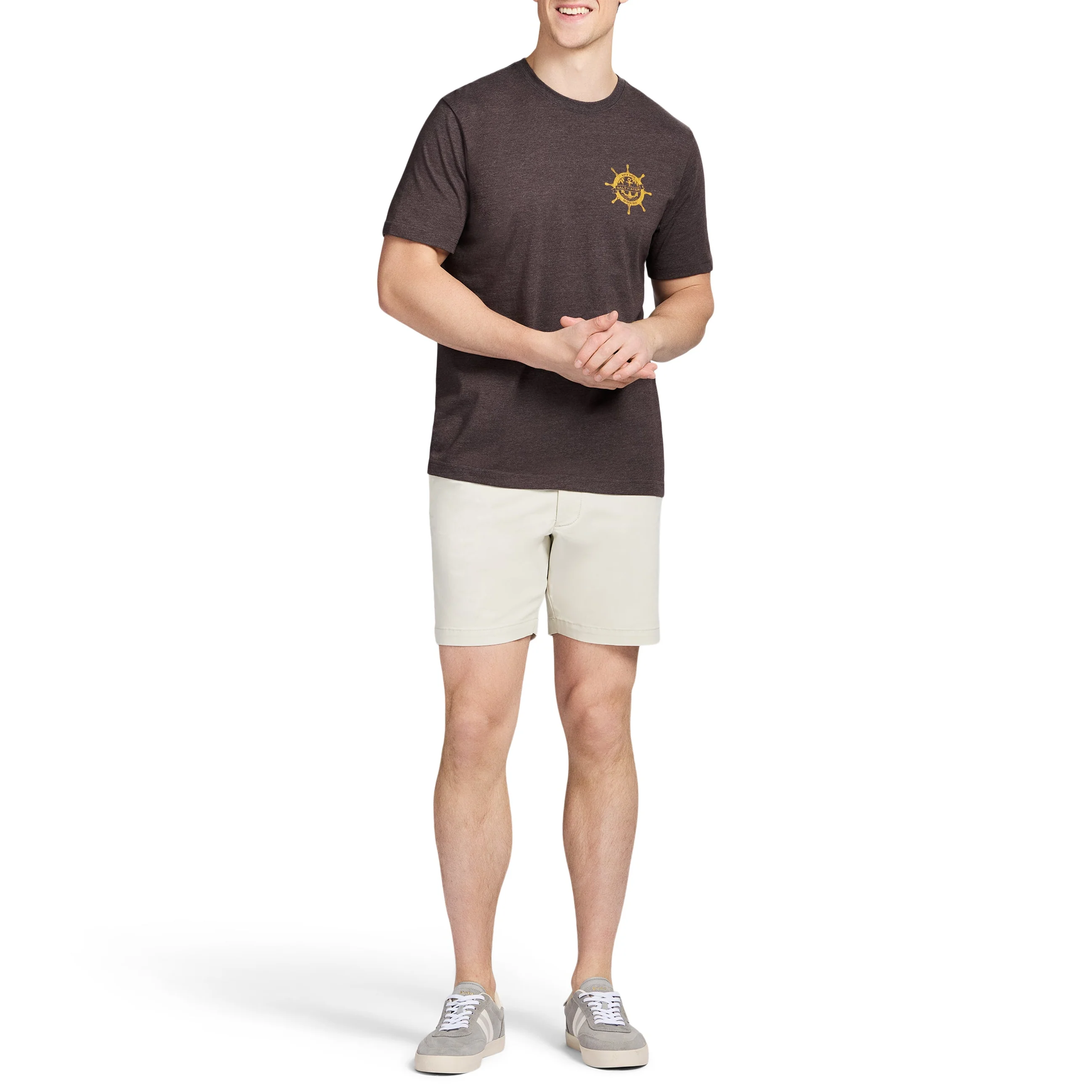 IZOD Mens Saltwater Graphic Short Sleeve T-Shirt - Image 5