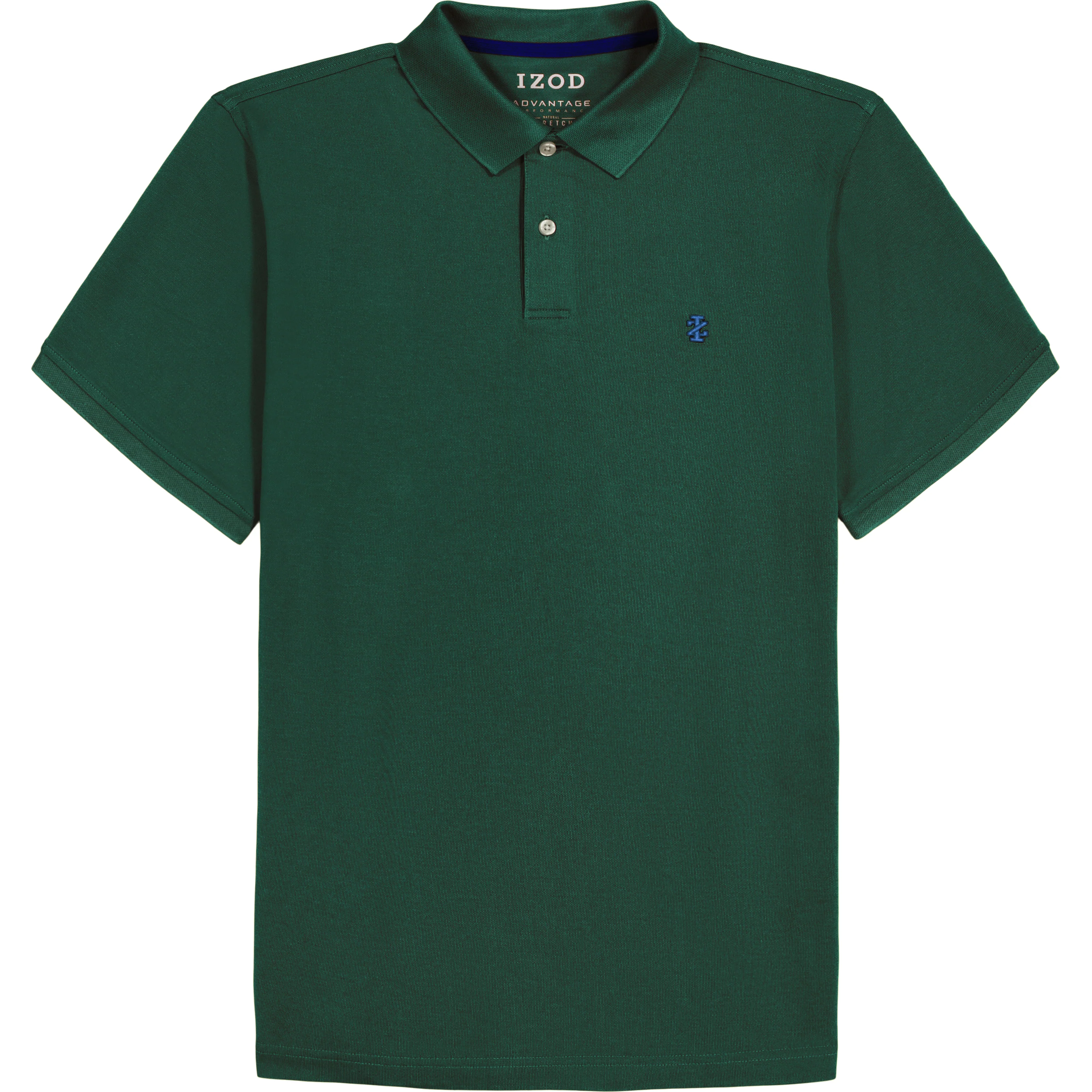 IZOD Mens Advantage Performance Short Sleeve Polo Shirt - Image 2