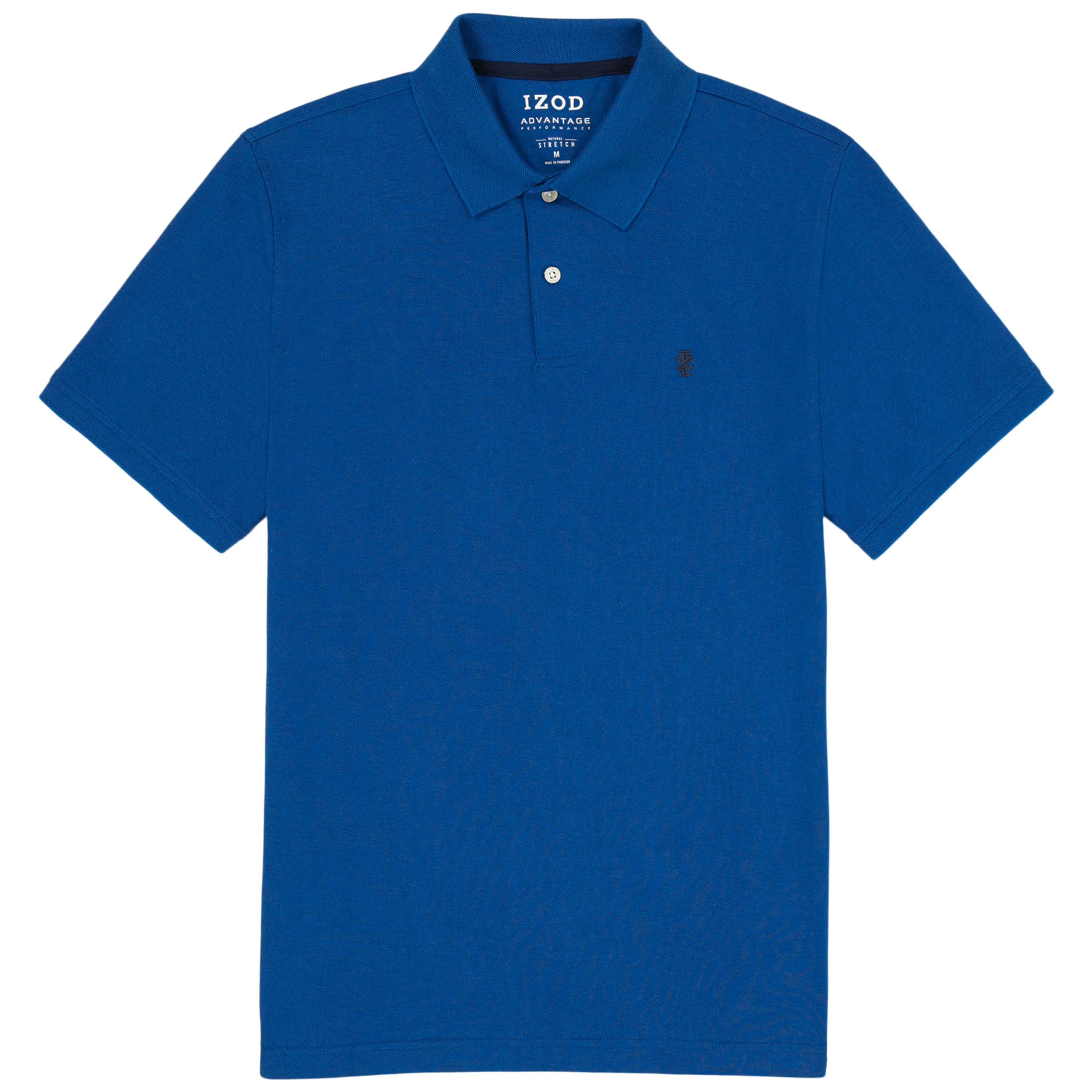 IZOD Mens Advantage Performance Short Sleeve Polo Shirt - Image 3