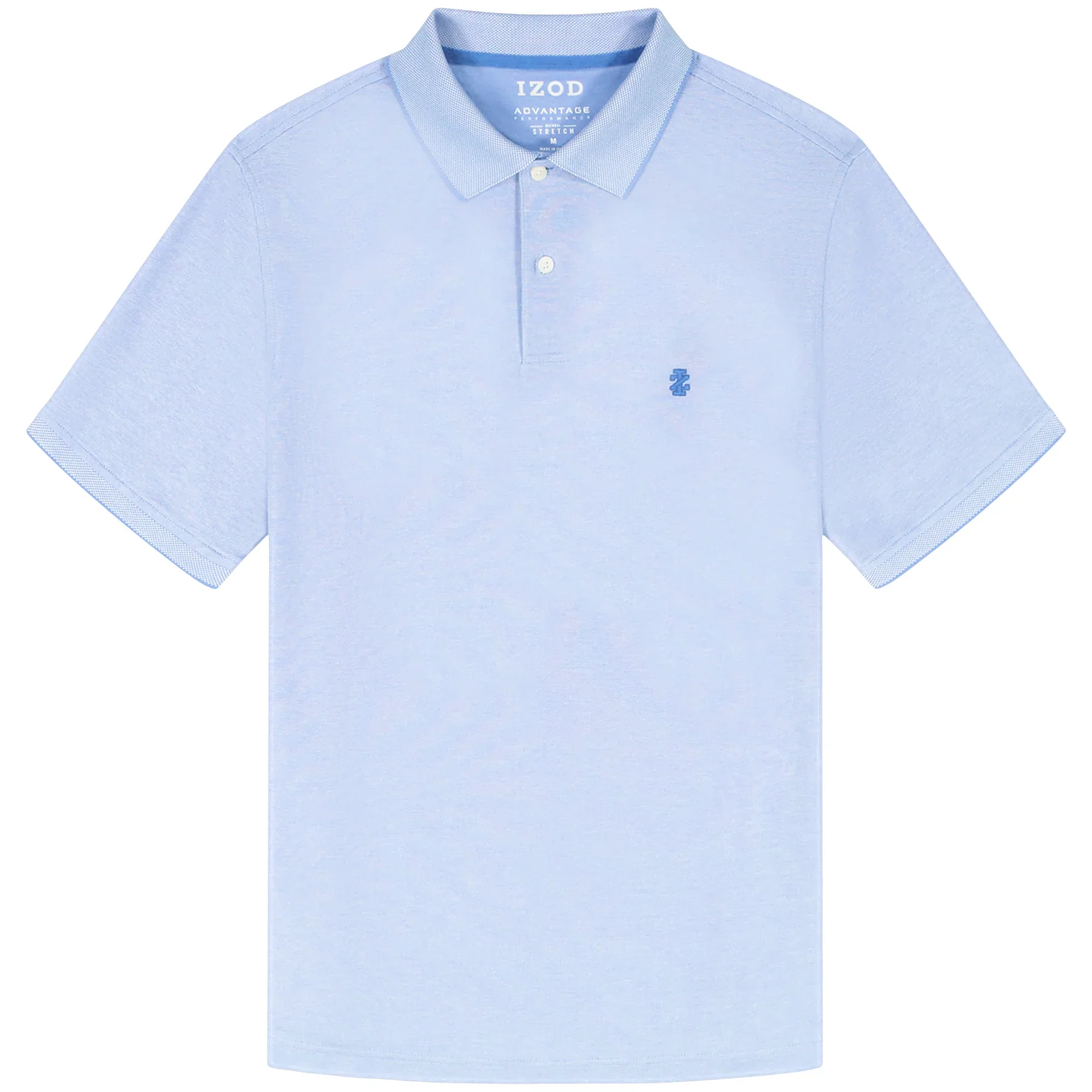 IZOD Mens Advantage Performance Short Sleeve Polo Shirt