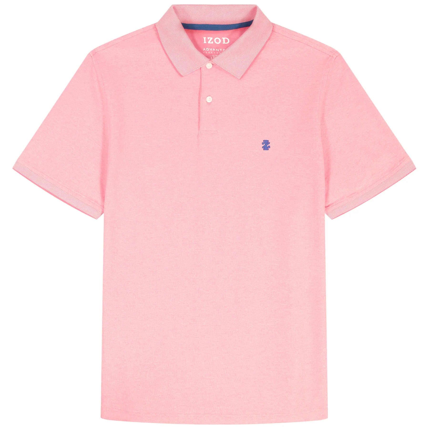 IZOD Mens Advantage Performance Short Sleeve Polo Shirt - Image 2