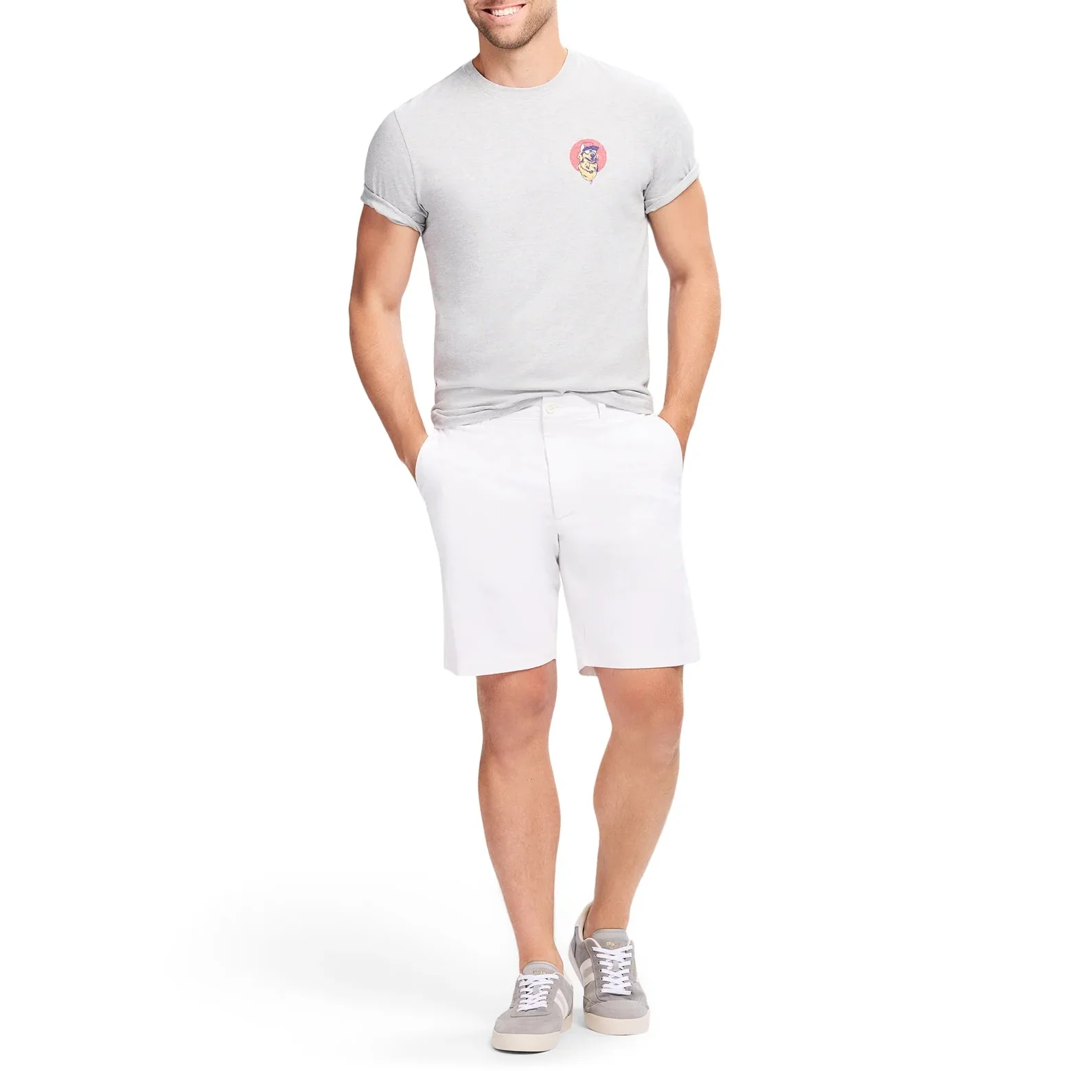 IZOD Mens Saltwater Catchin Rays Graphic Short Sleeve T-Shirt - Image 5