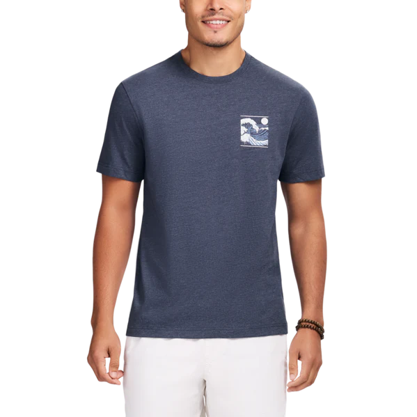 IZOD Mens Coming At Ya Graphic Short Sleeve T-Shirt - Image 3