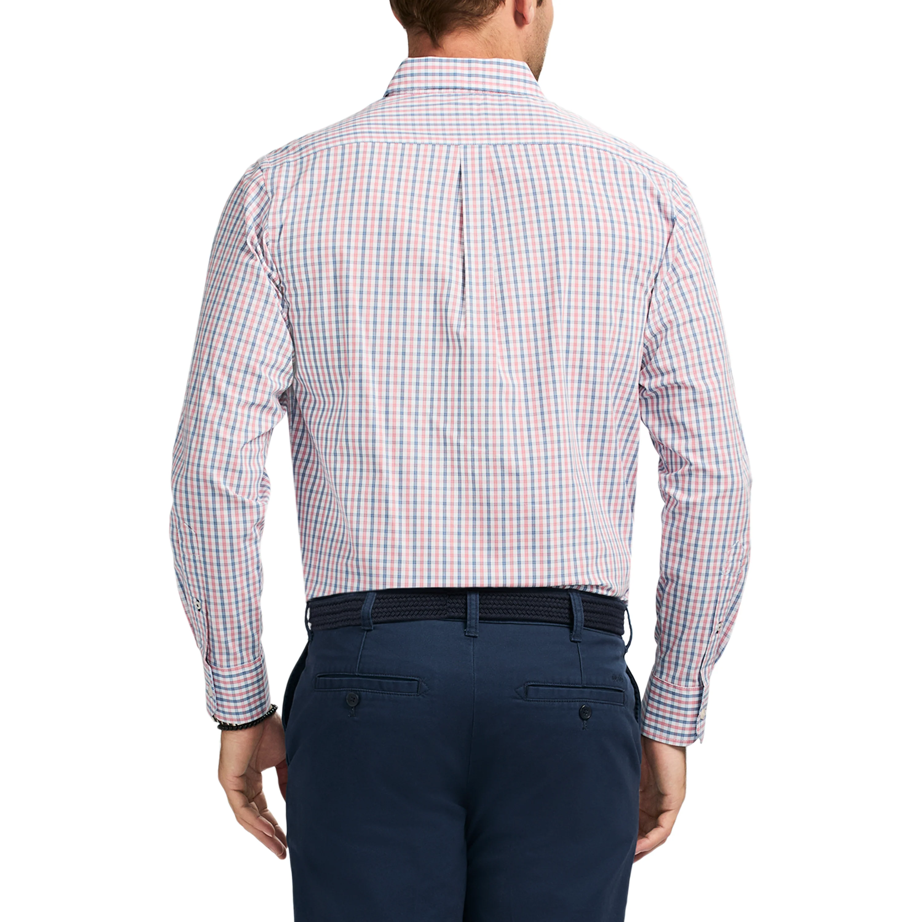 IZOD Mens Performance Woven Long Sleeve Shirt - Image 2