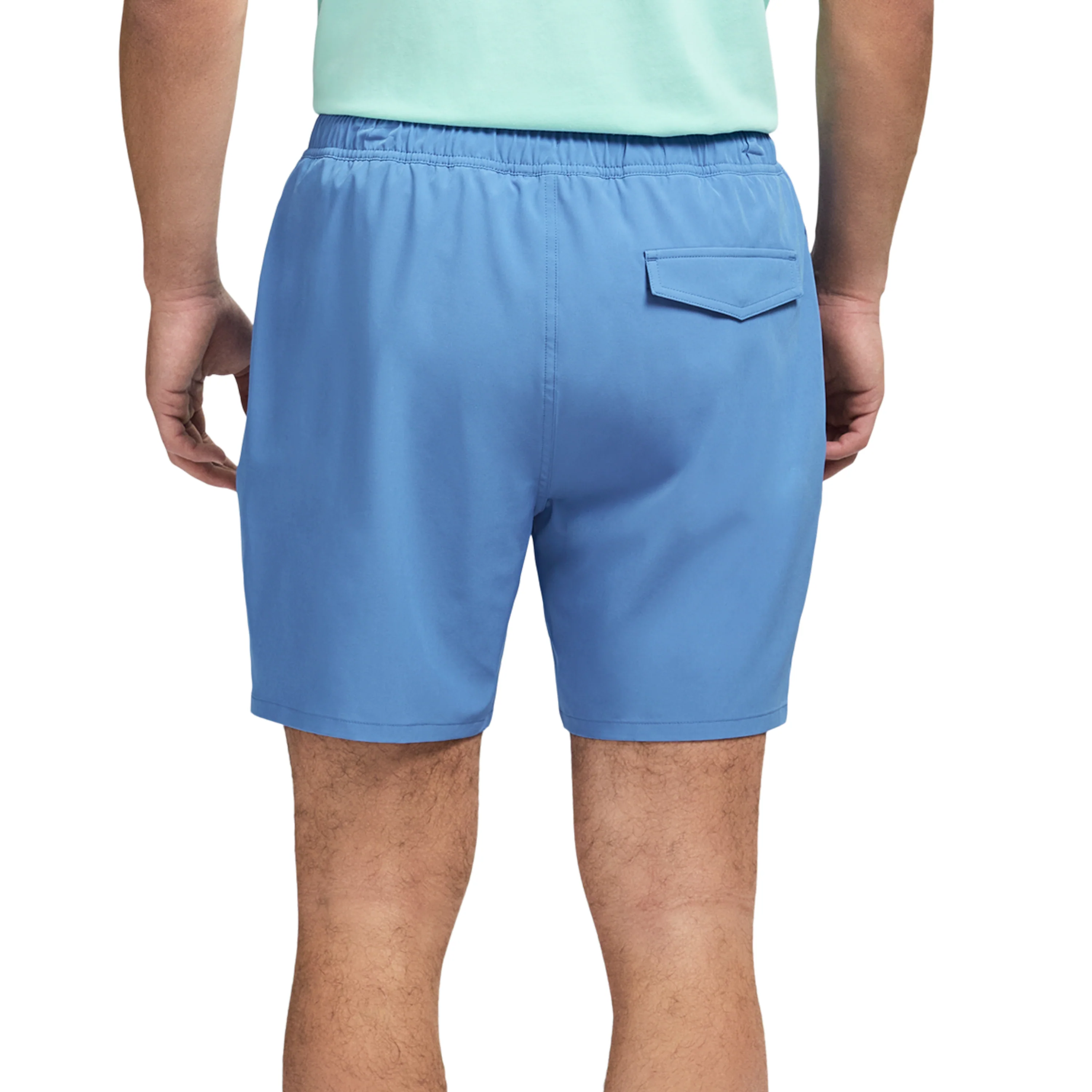 IZOD Mens 17" Solid Swim Trunks - Image 4