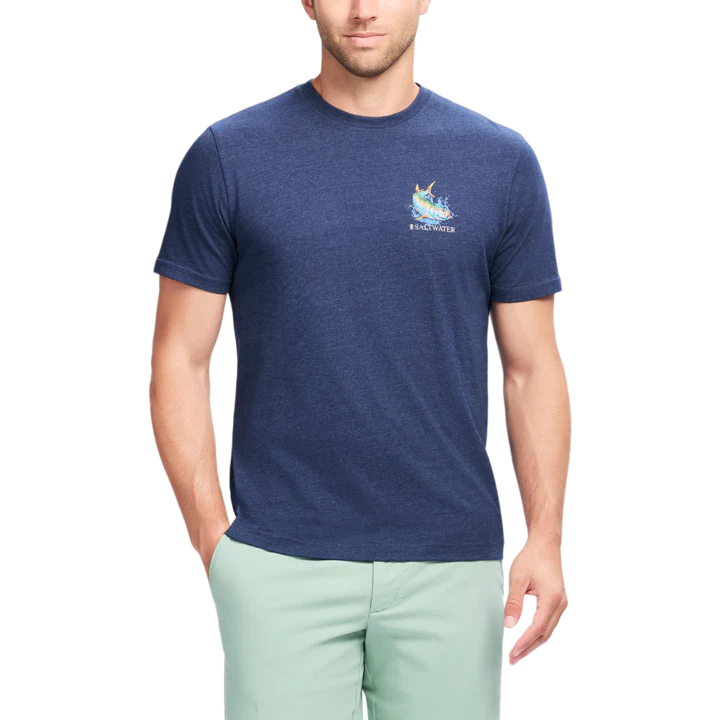 IZOD Mens Softwash Coming At Ya Short Sleeve T-Shirt - Image 3