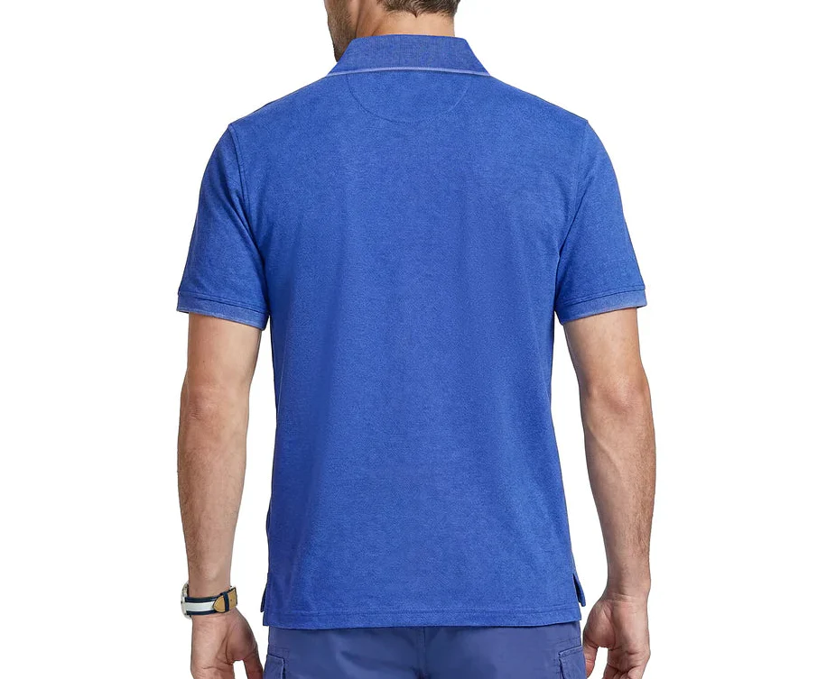 IZOD Mens Advantage Performance Stripe Short Sleeve Polo Shirt - Image 3