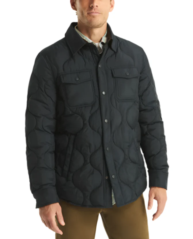 Nautica Mens Tempasphere Quilted Shirt Jacket - Image 2