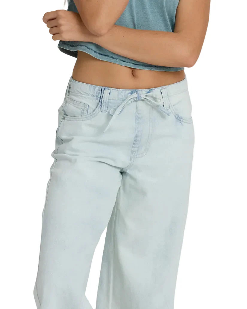 Billabong Womens Jade Saltwashed Elastic Waist Pants - Image 2