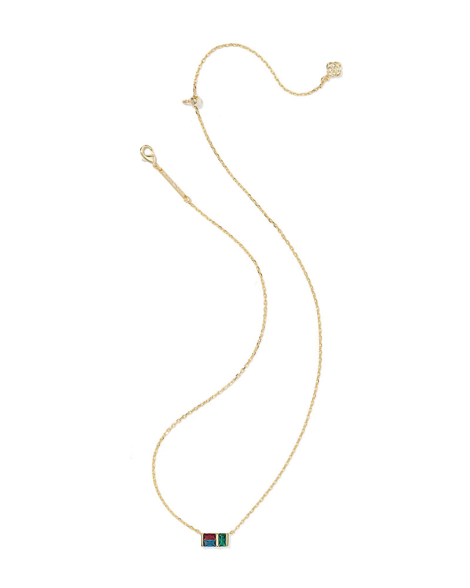 Kendra Scott Jamie Gold Short Pendant Necklace - Image 2