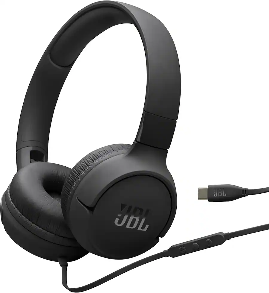 JBL TUNE 520C USB-C Wired On-Ear Headphones