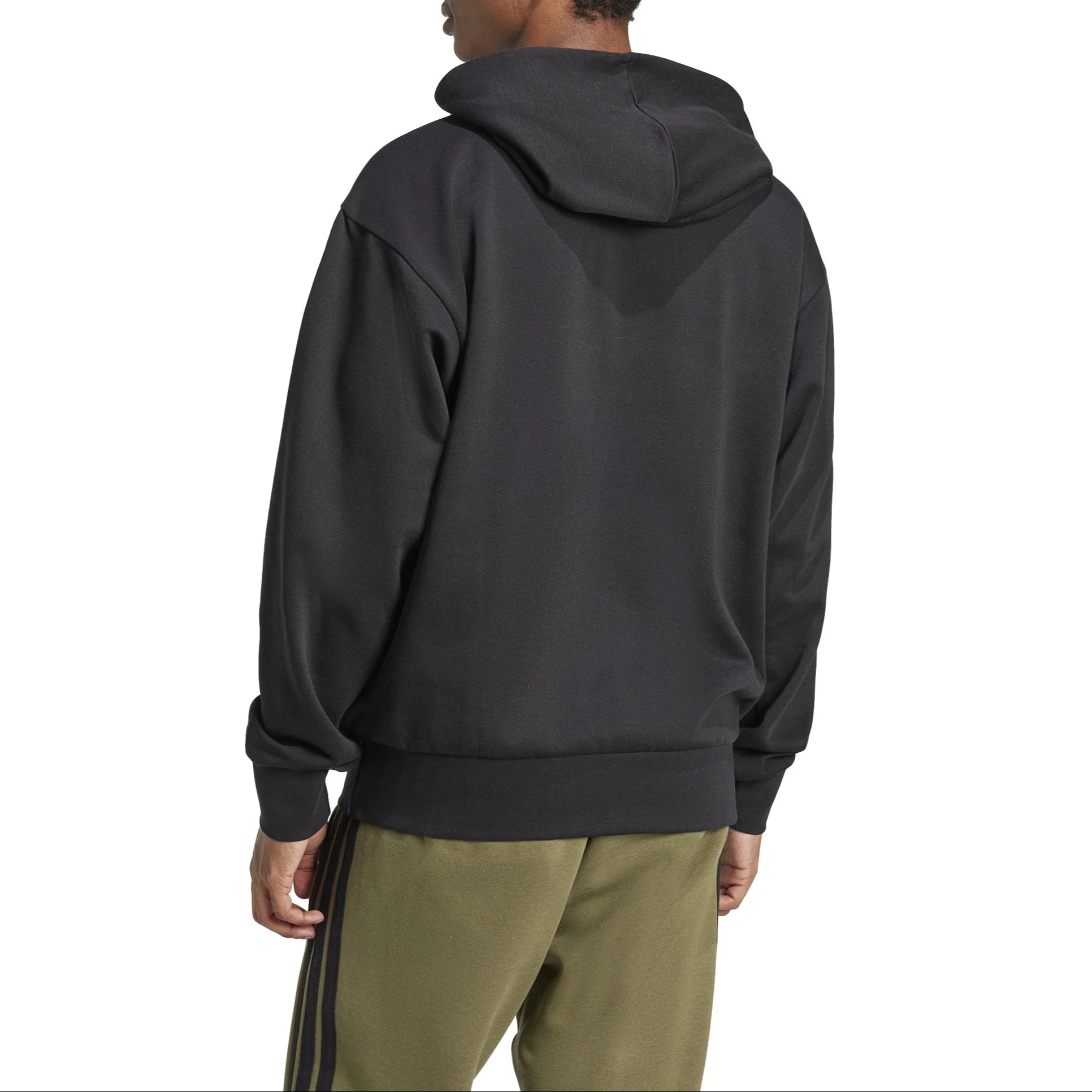 adidas Mens Feel Cozy Fleece Pullover Hoodie - Image 3