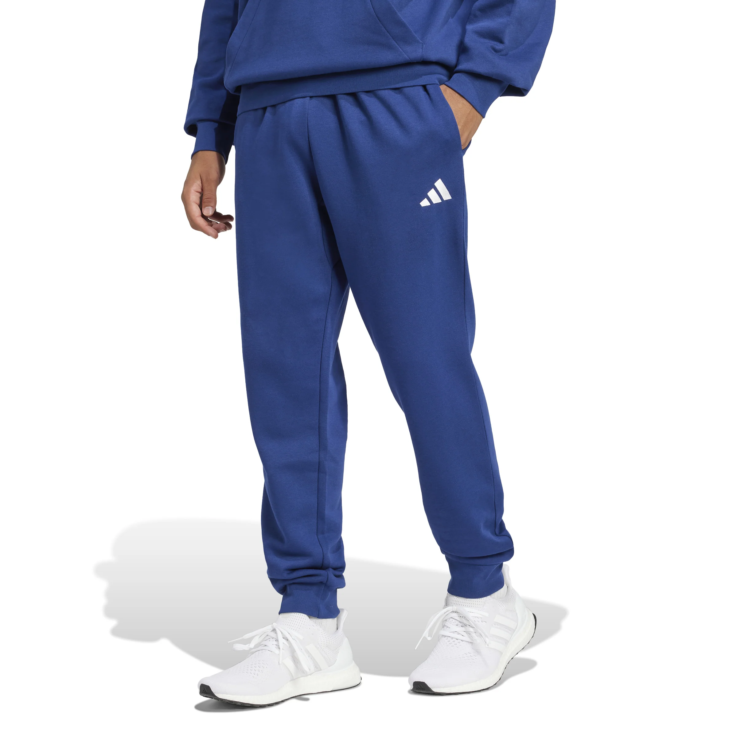 adidas Mens Feel Cozy Fleece Joggers - Image 2