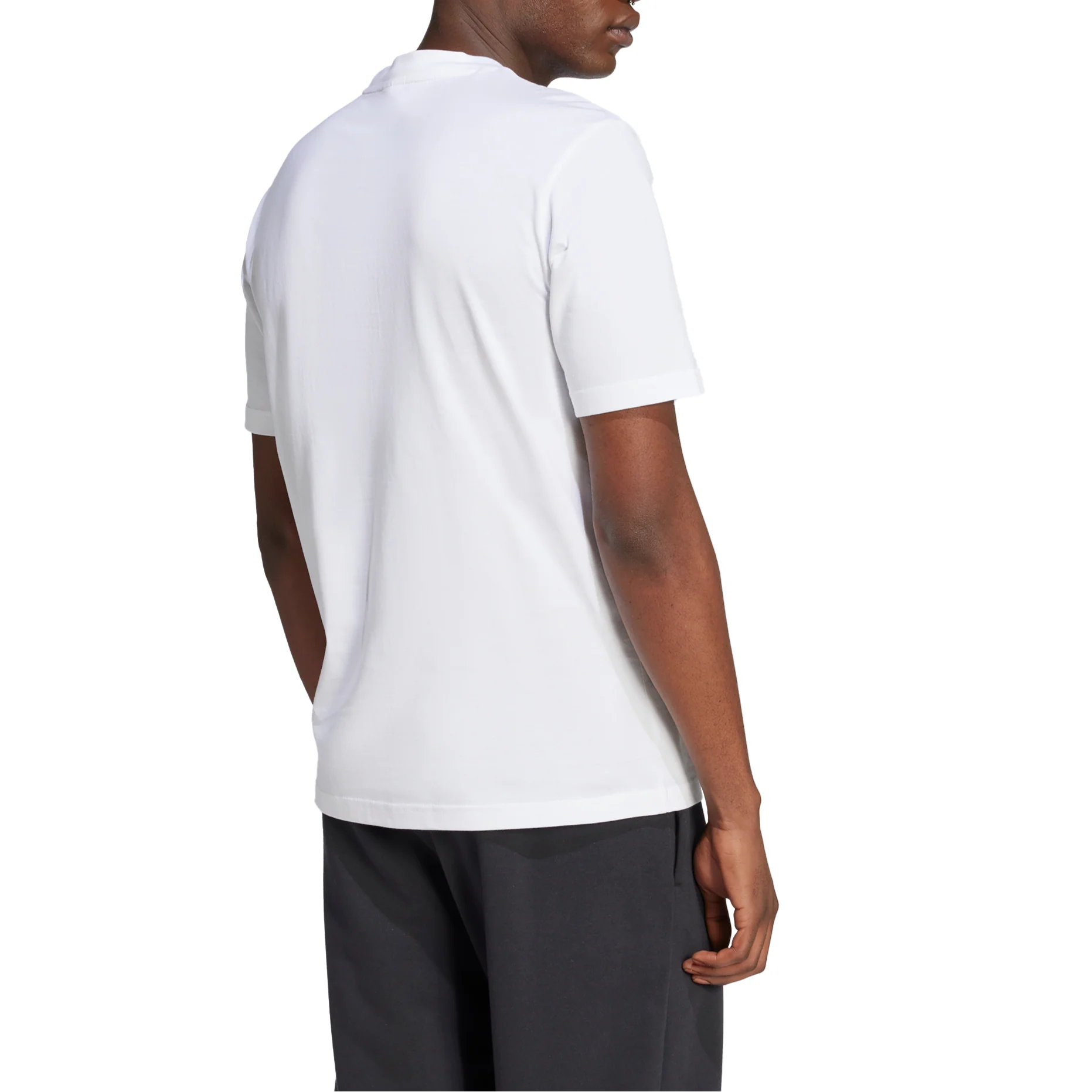 adidas Mens Essentials Big Logo Short Sleeve T-Shirt - Image 3