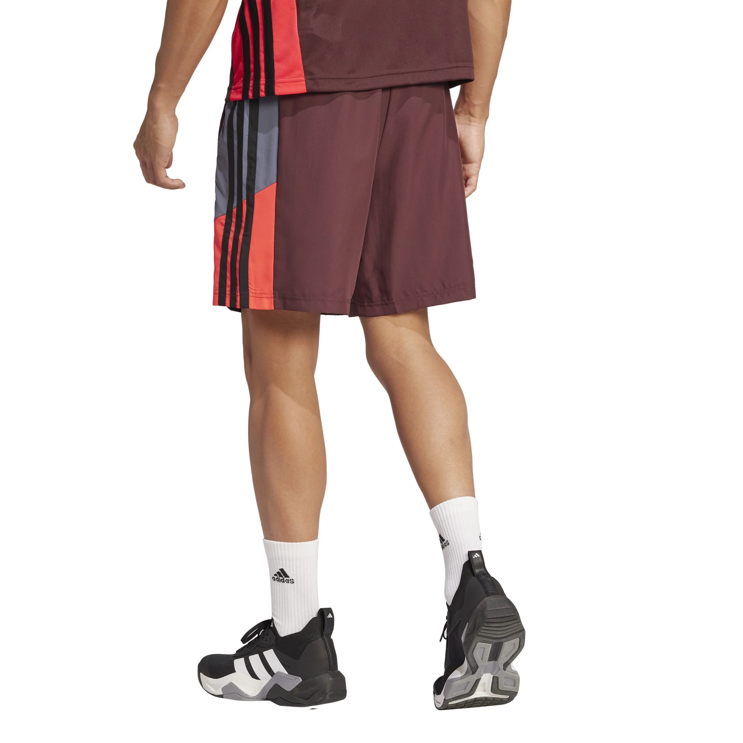 adidas Mens Train Essentials Seasonal Colorblock Shorts - Image 2