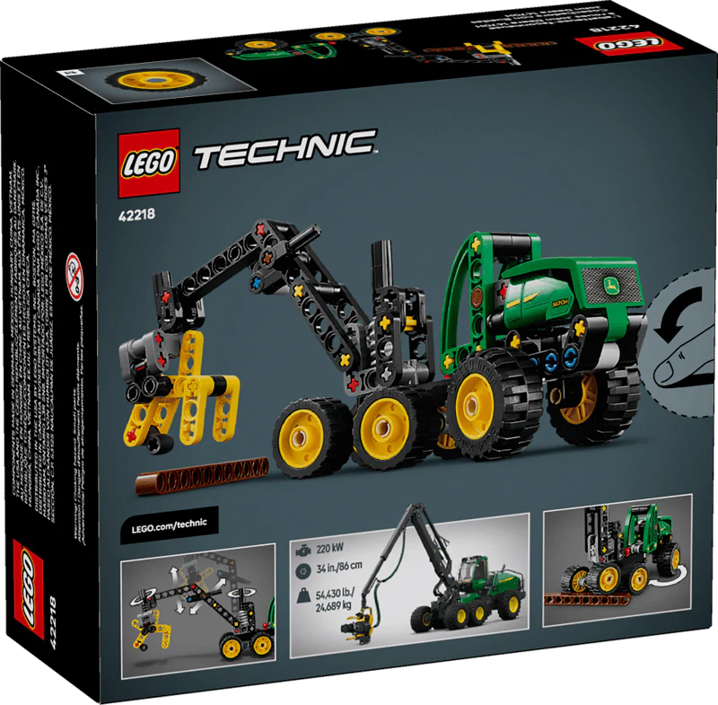 LEGO Technic John Deere 1470H Wheeled Harvester - Image 5