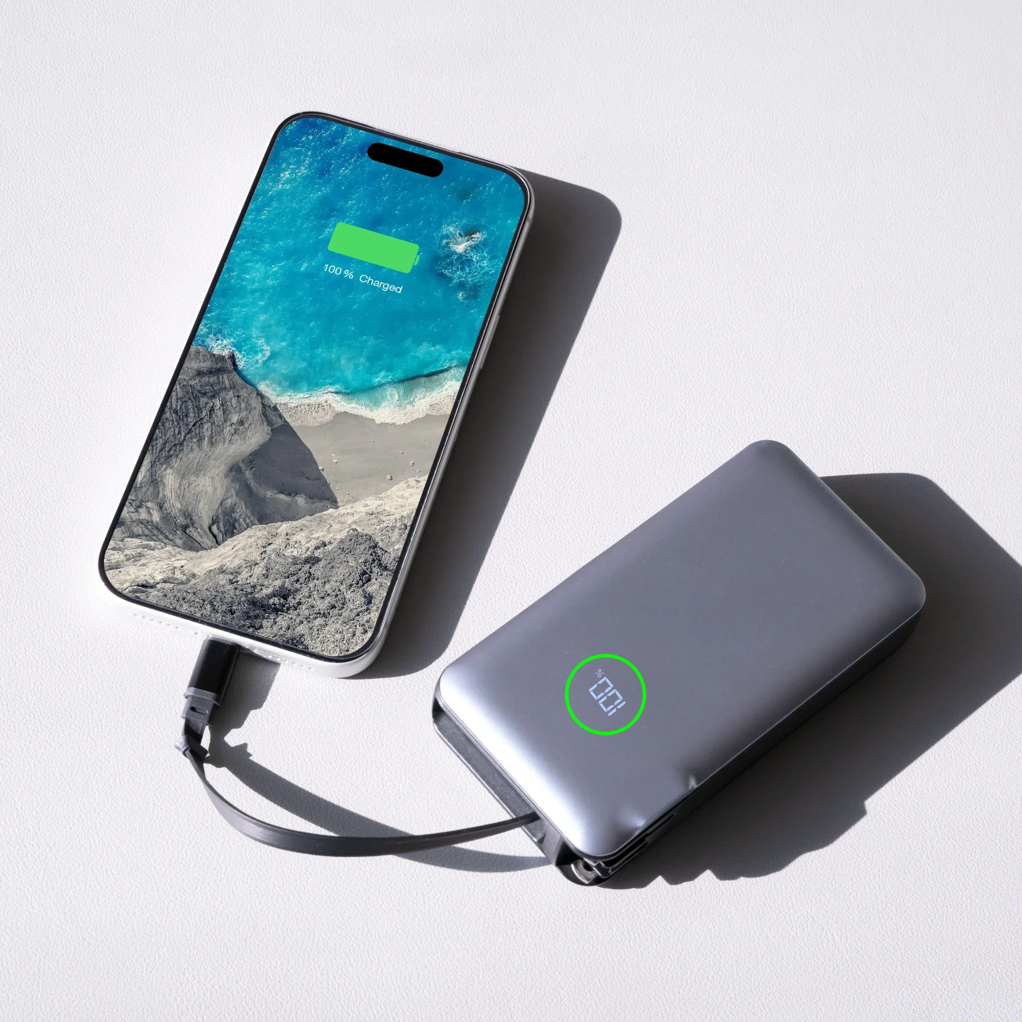 Phonesuit Journey AC PRO All In One Portable Battery Pack - USB C Cable - LCD - 20,000mAh - Image 5