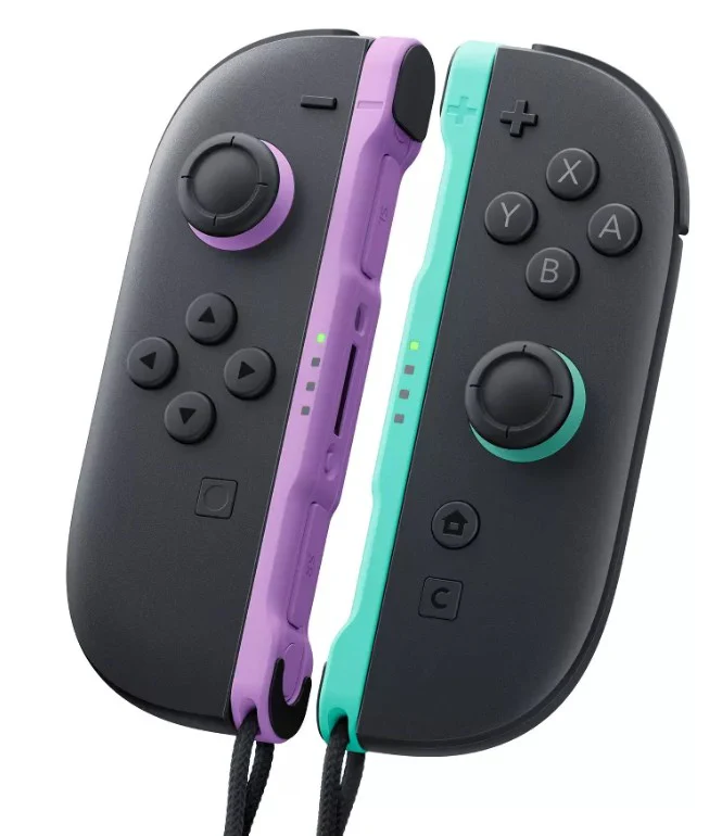 Nintendo Switch 2 Joy-Con 2 L/R Wireless Controller - Light Purple/Light Green - Image 2