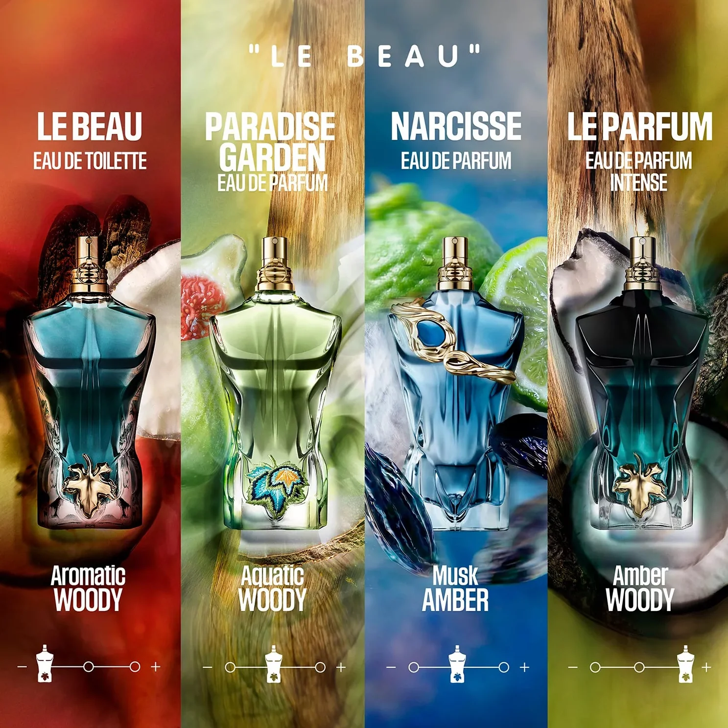 Jean Paul Gaultier Le Beau Narcisse Eau De Parfum Spray - 4.2 oz. - Image 9