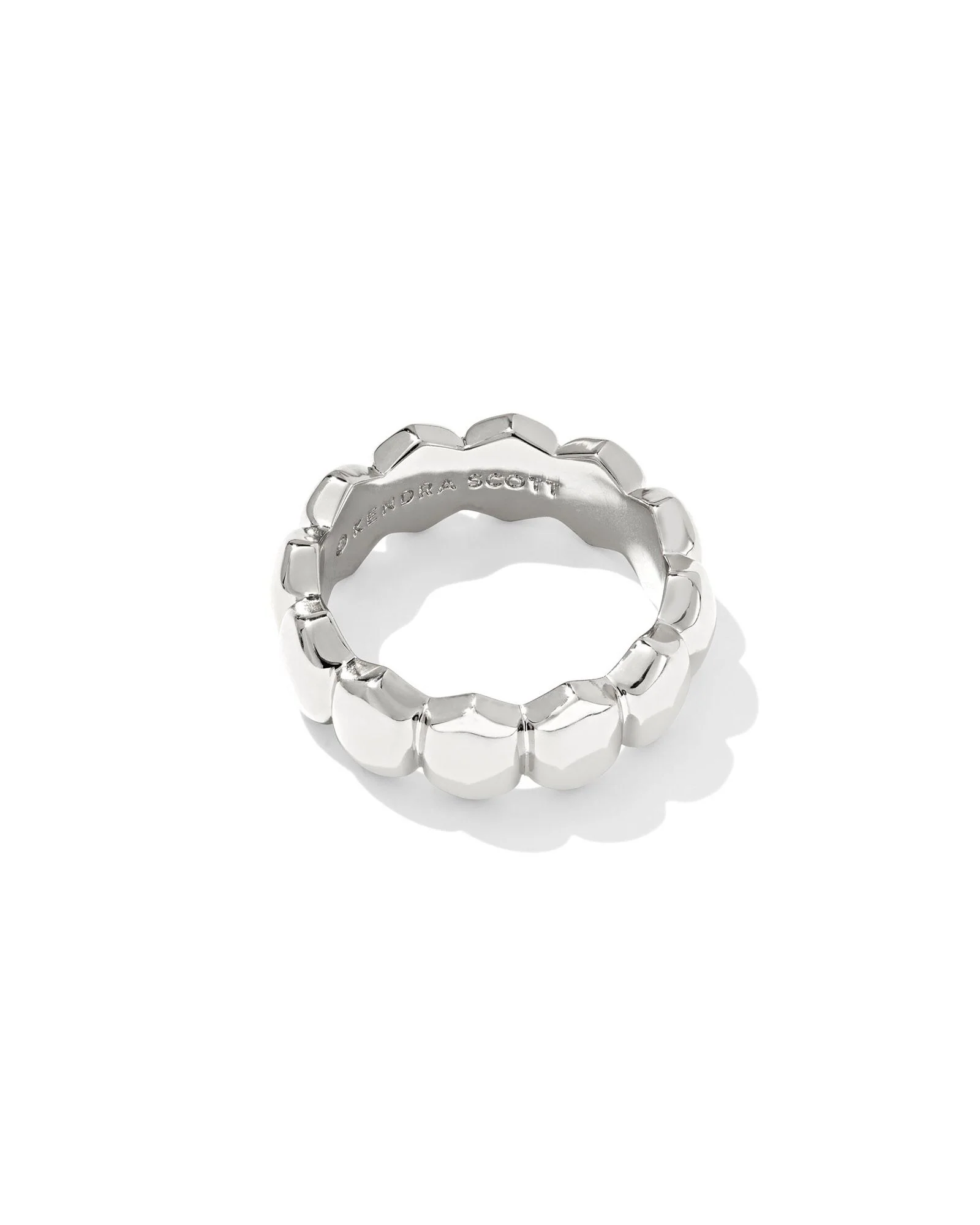 Kendra Scott Kaitlin Silver Band Ring - Size 8