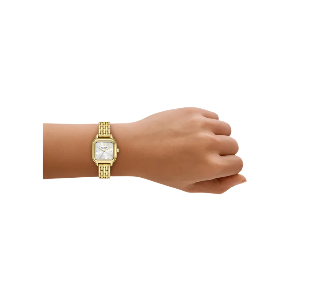 Kate Spade Gracie Gold-tone Stainless Steel Watch - Image 4