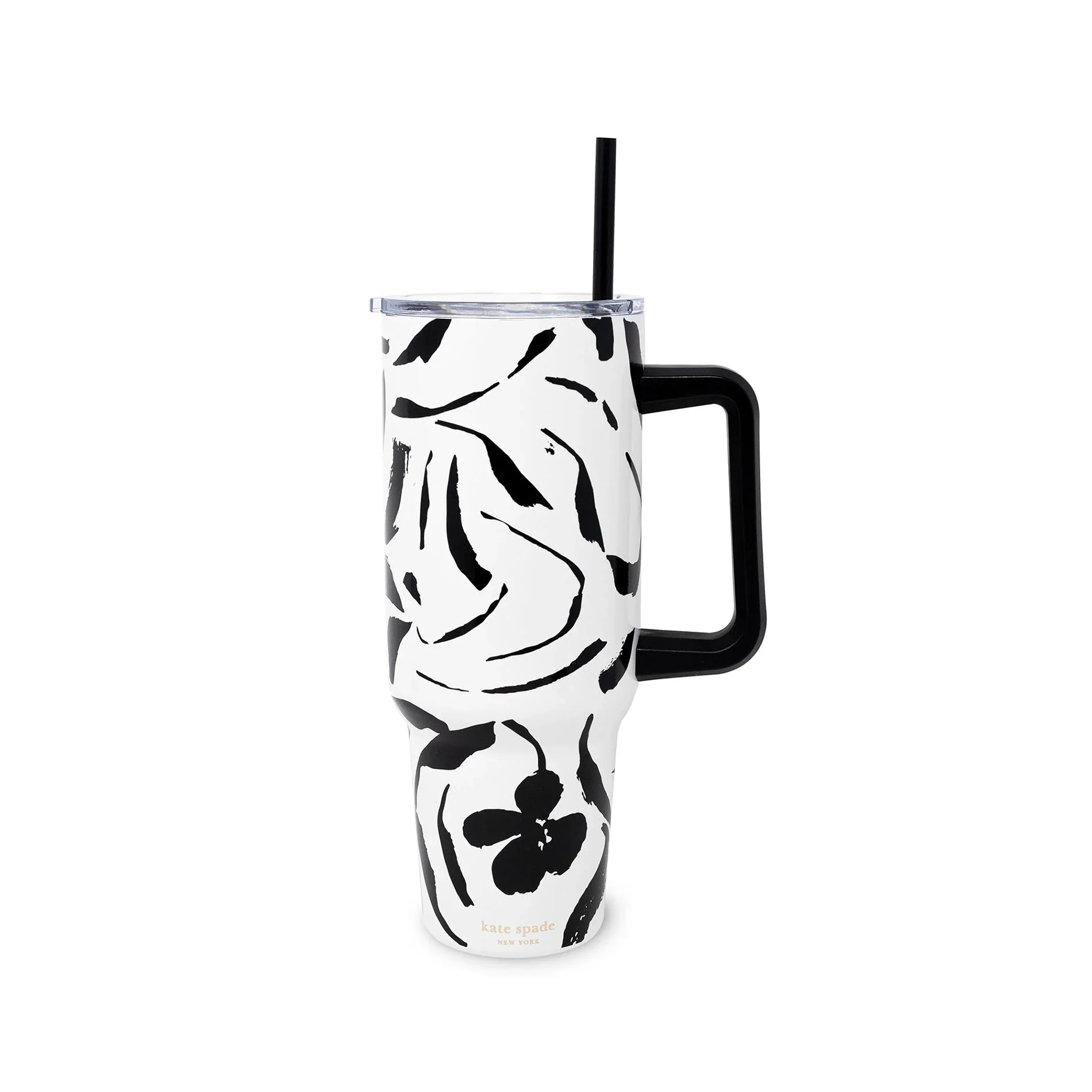 Kate Spade Painters Garden 40 oz. Stainless Steel Tumbler