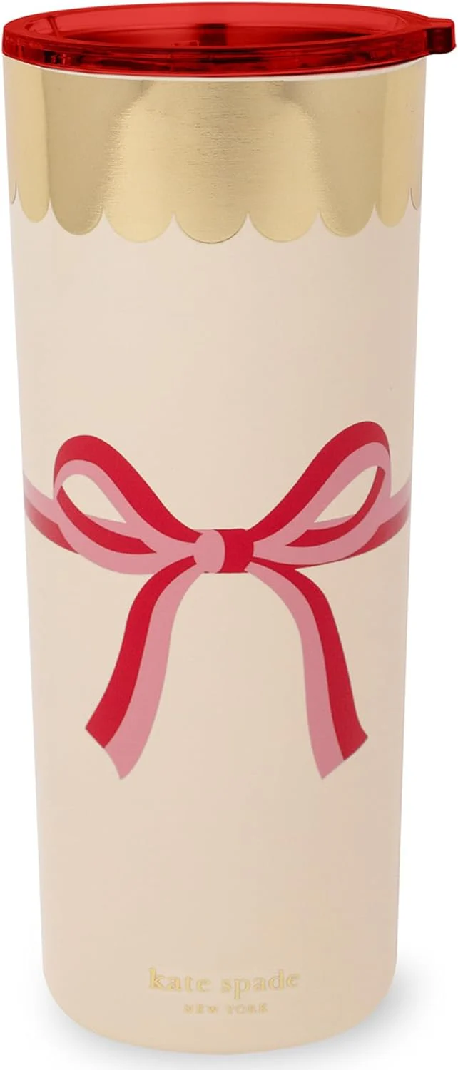 Kate Spade Candy Bow Stainless Steel 24 oz. Tumbler - Image 2