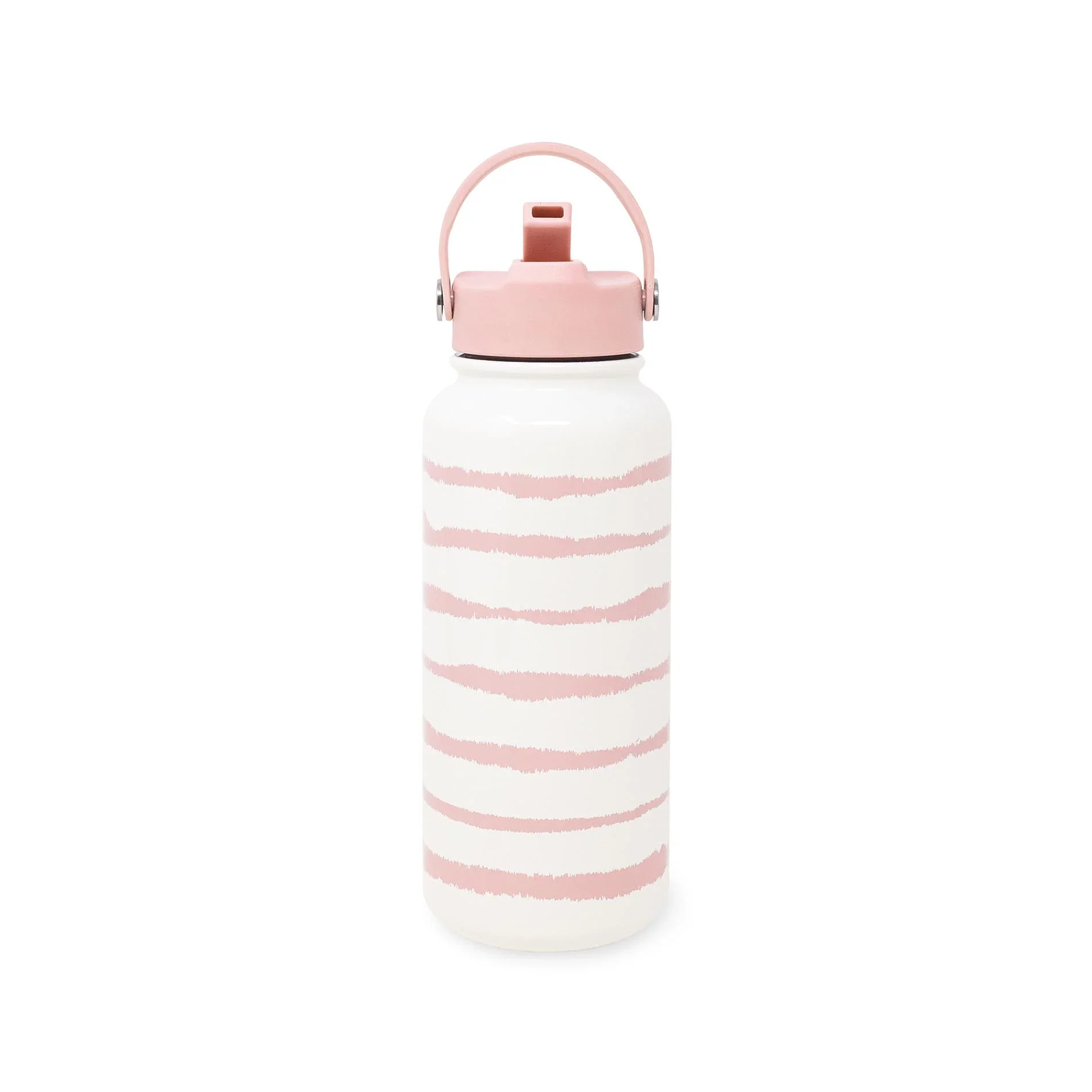 Kate Spade Goddess Stripe Stainless Steel XL Water Bottle - Image 2