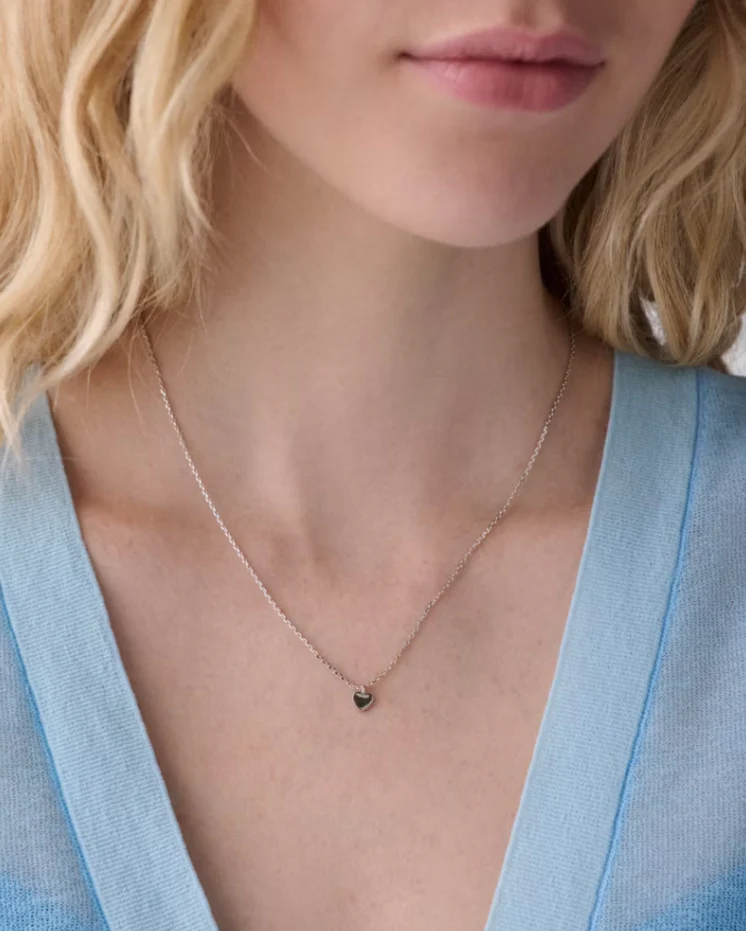 Kate Spade You're A Gem Metal Mini Heart Pendant Necklace - Image 3