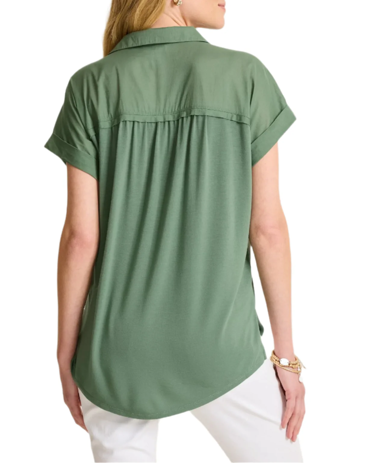 Tommy Bahama Womens Kauai Hybrid Camp Shirt - Image 2