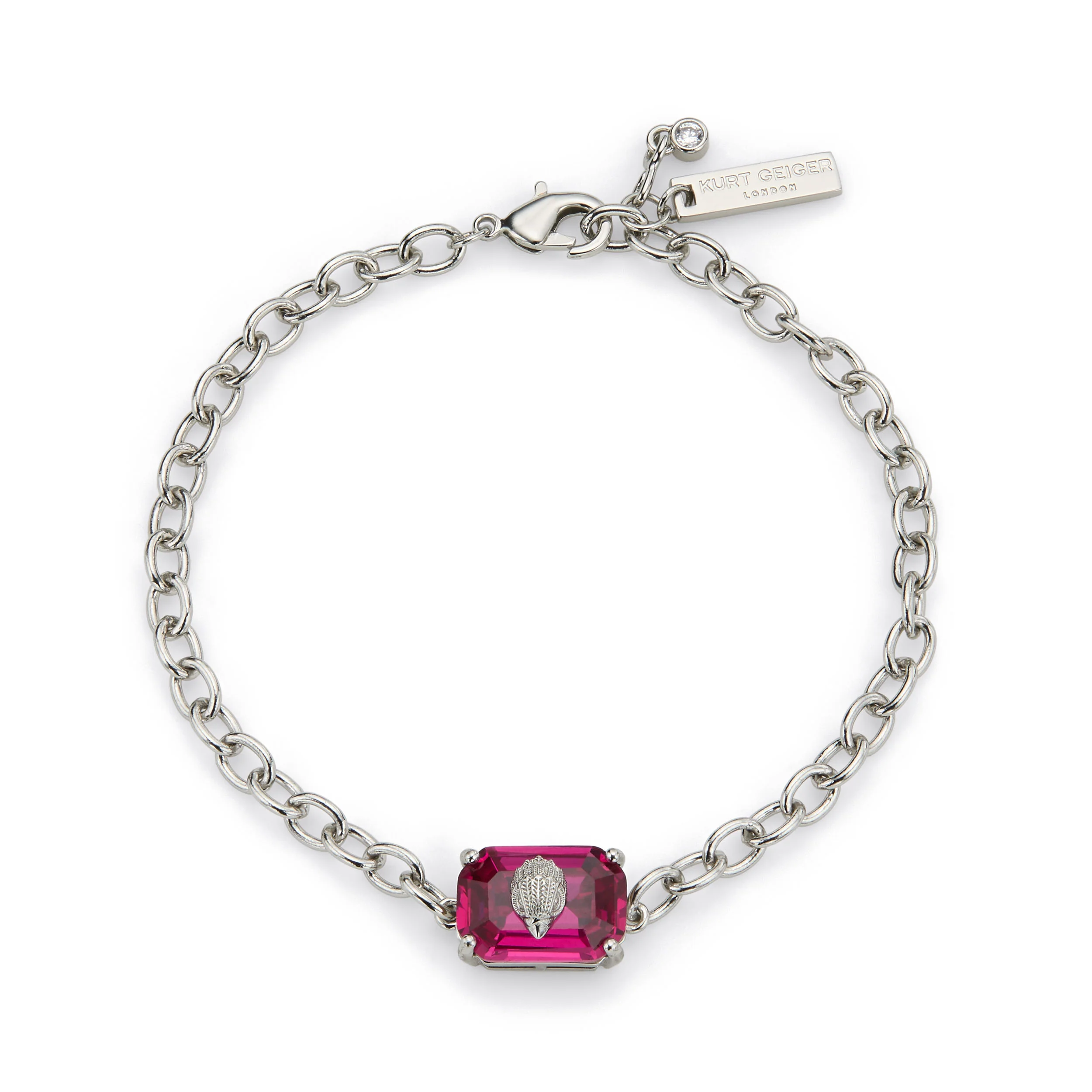 Kurt Geiger Signature Eagle Gem Link Bracelet