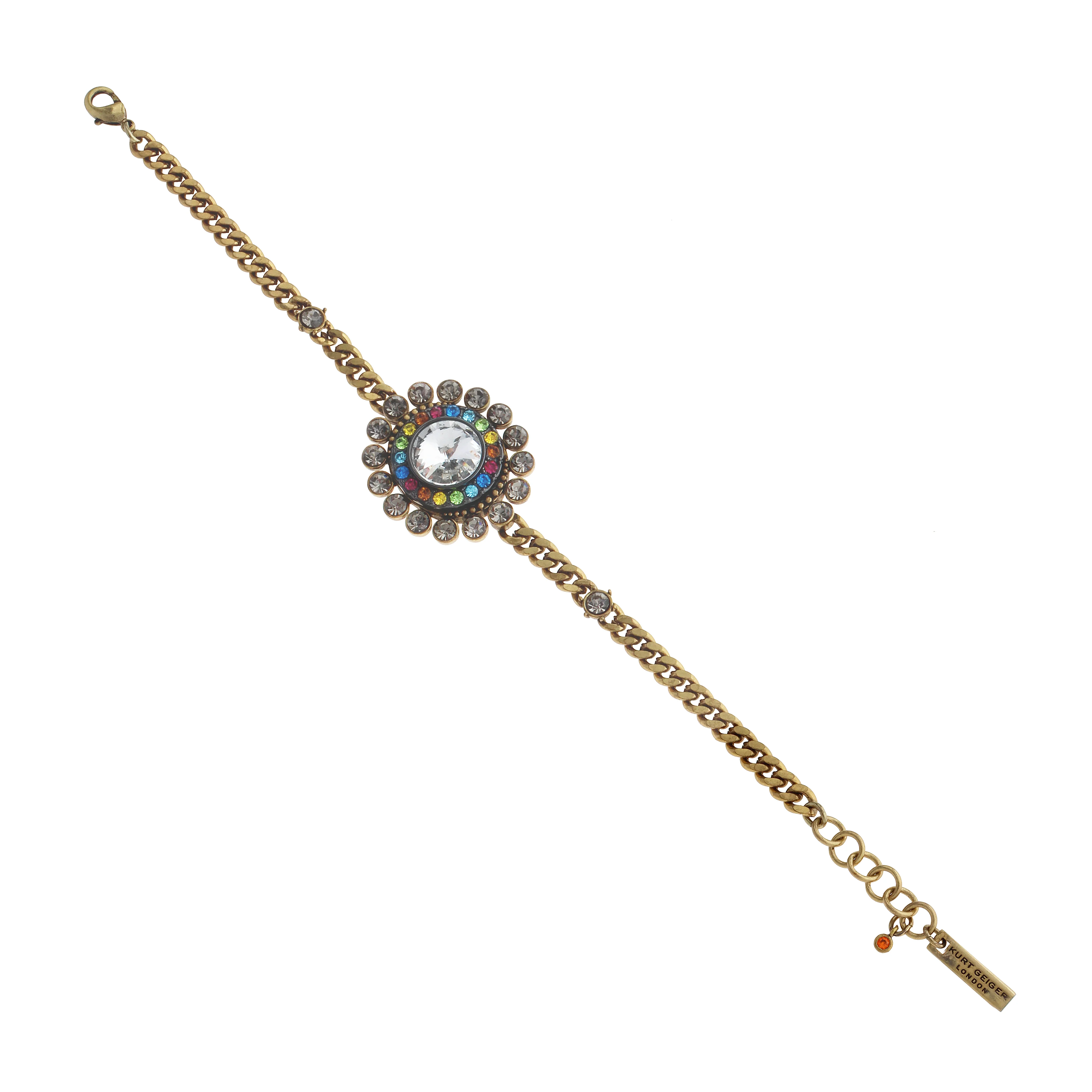 Kurt Geiger Octavia Gemstone Link Bracelet - Image 3