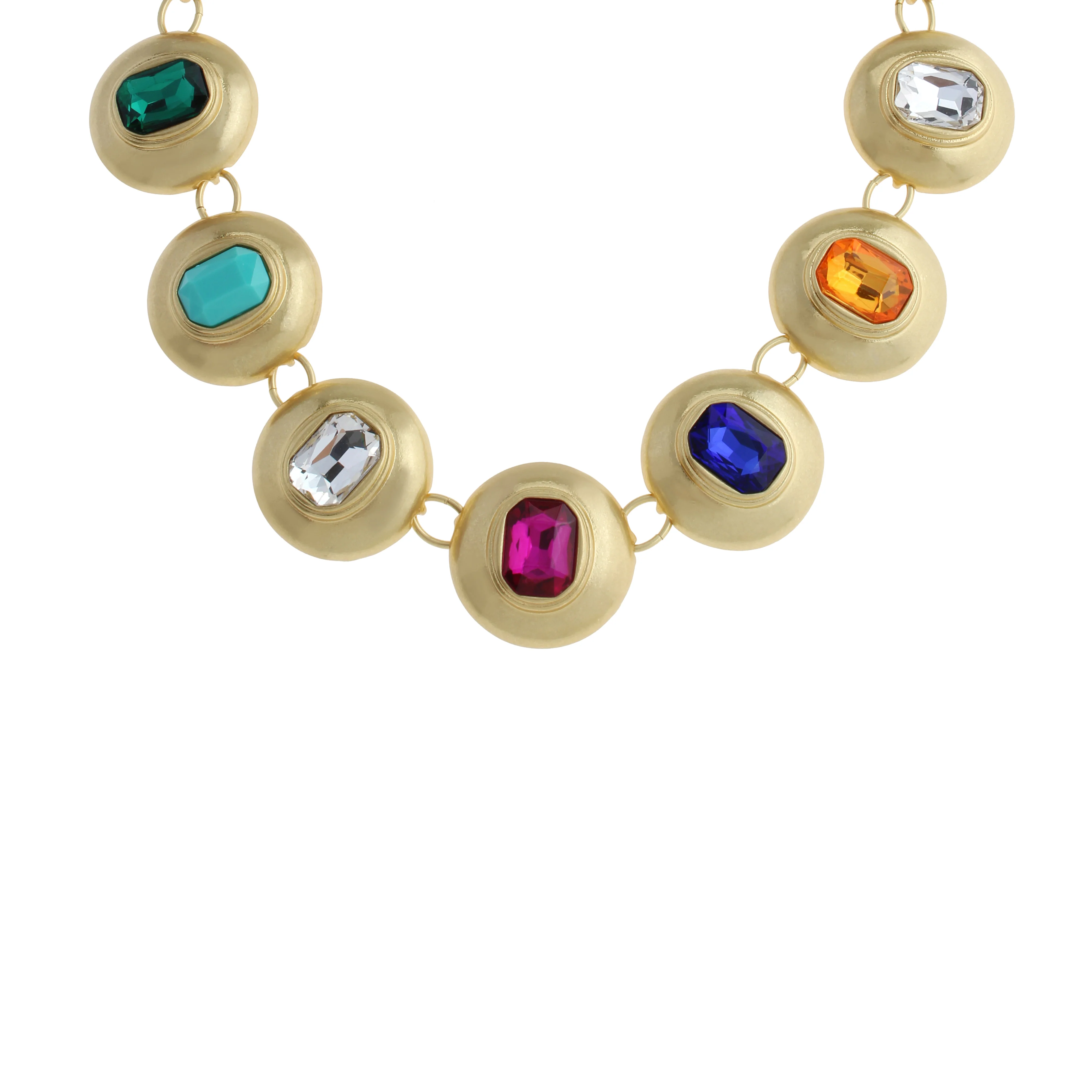 Kurt Geiger Stone Button Collar Necklace - Image 2
