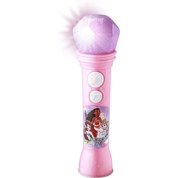 eKids Disney Princess Microphone for Kids with Built-in Music - Image 2