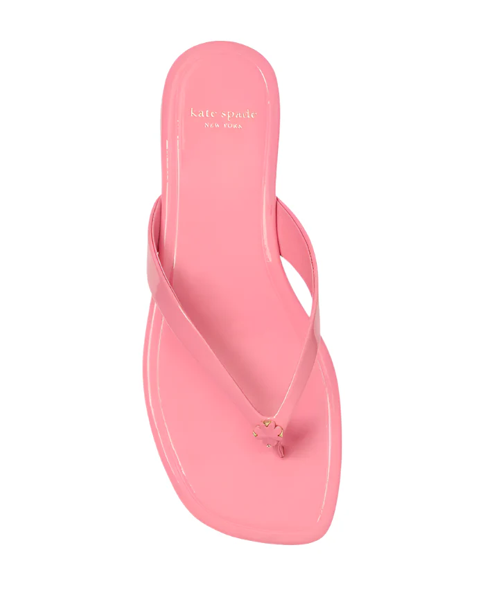 Kate Spade Womens Spade Flower Flip Flop Sandals - Image 4