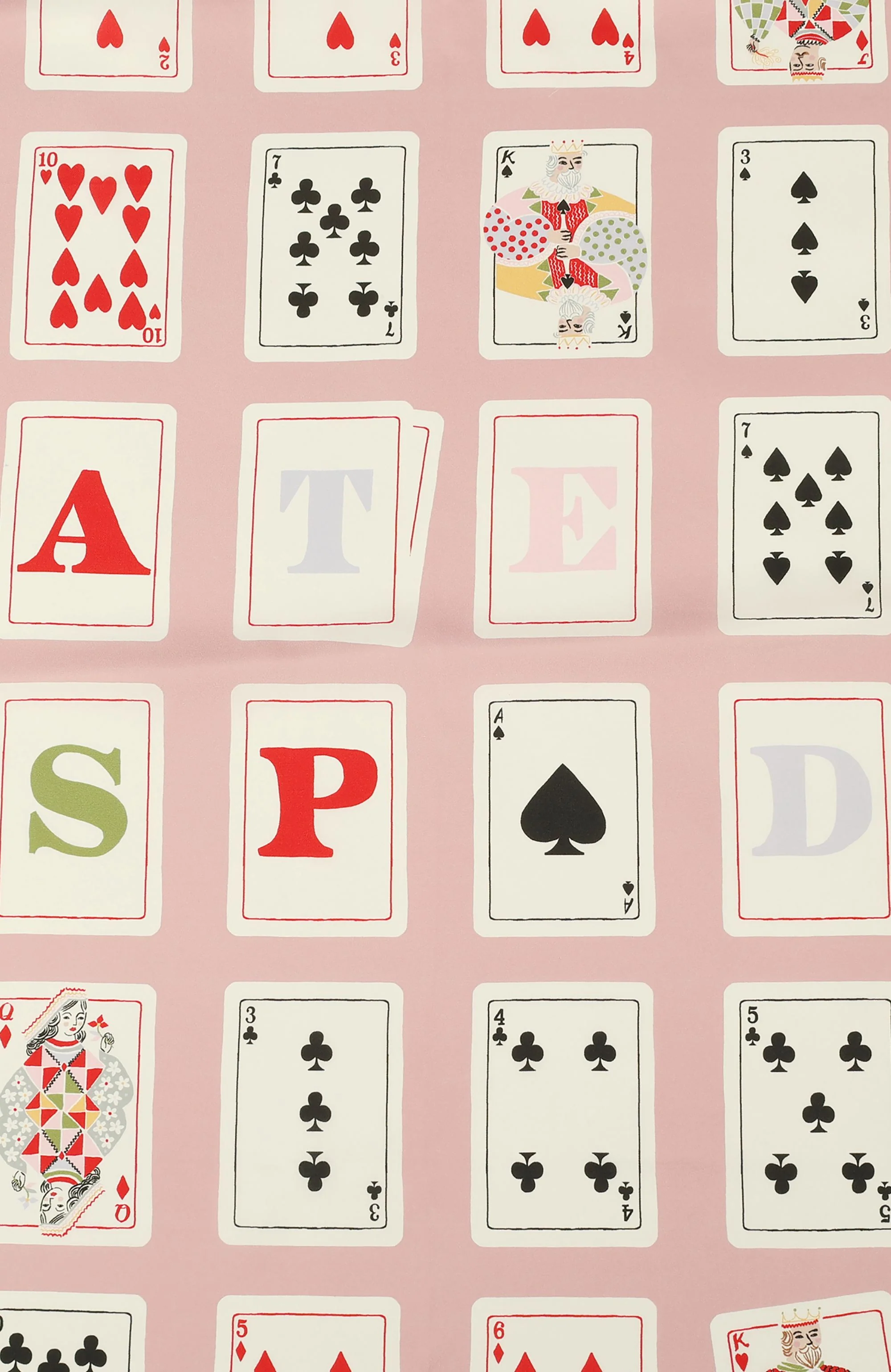 Kate Spade Playing Cards Silk Square Scarf - Image 4