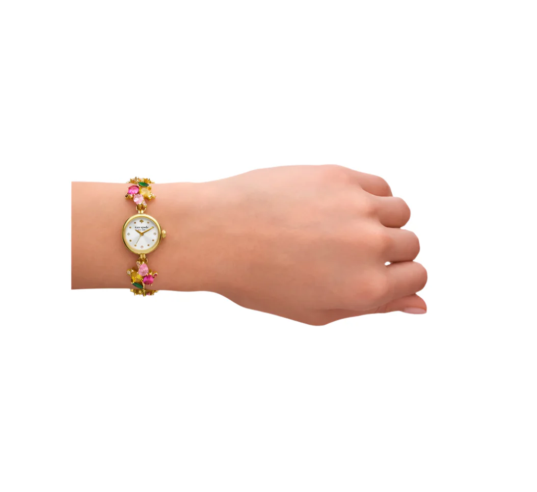 Kate Spade Monroe Gold-Tone Stainless Steel Bracelet Watch - Image 4