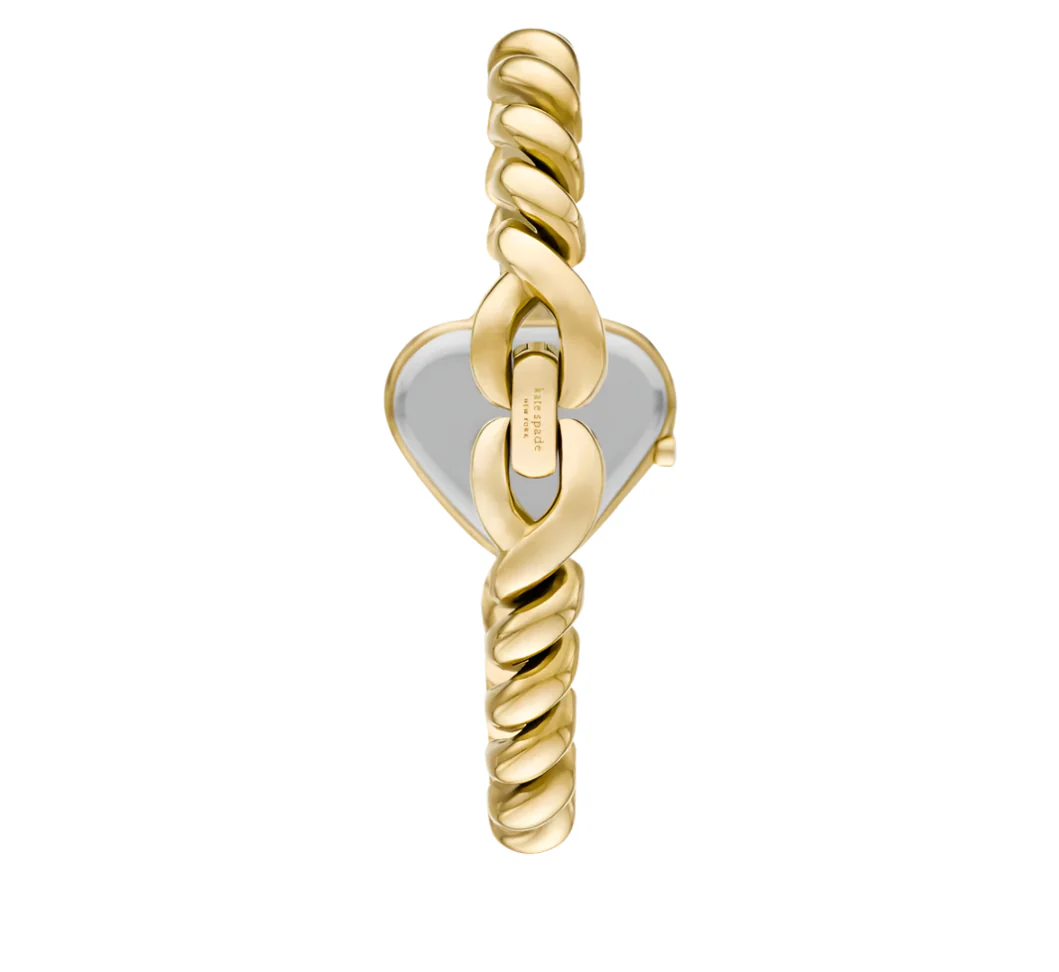 Kate Spade Monroe Twist Gold-Tone Stainless Steel Bracelet Watch - Image 3