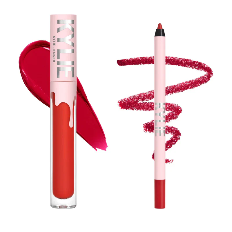 Kylie Cosmetics Velvet Lip Kit - Red Velvet - Image 2