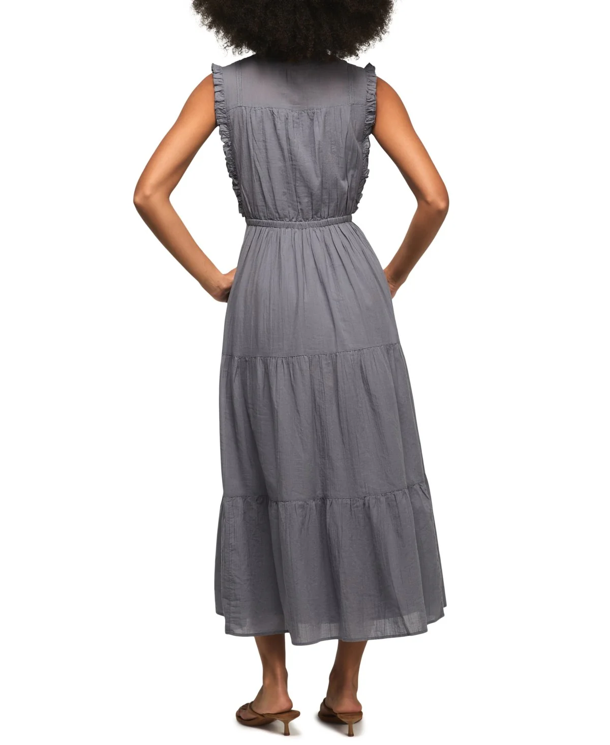 Lucky Brand Womens Lace Trim Dress - Image 2
