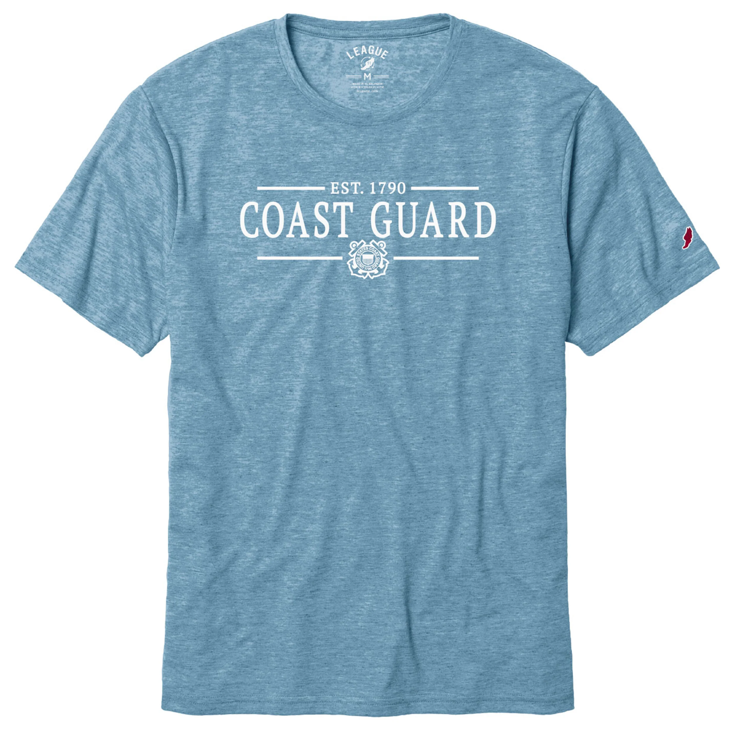 League Reclaim Coast Guard Bar Short Sleeve T-Shirt