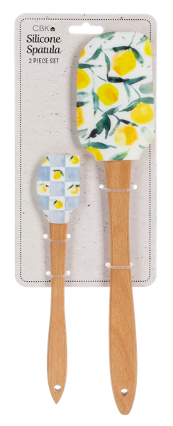 Ganz Lemon Spatula Set - 2-Piece - Image 2