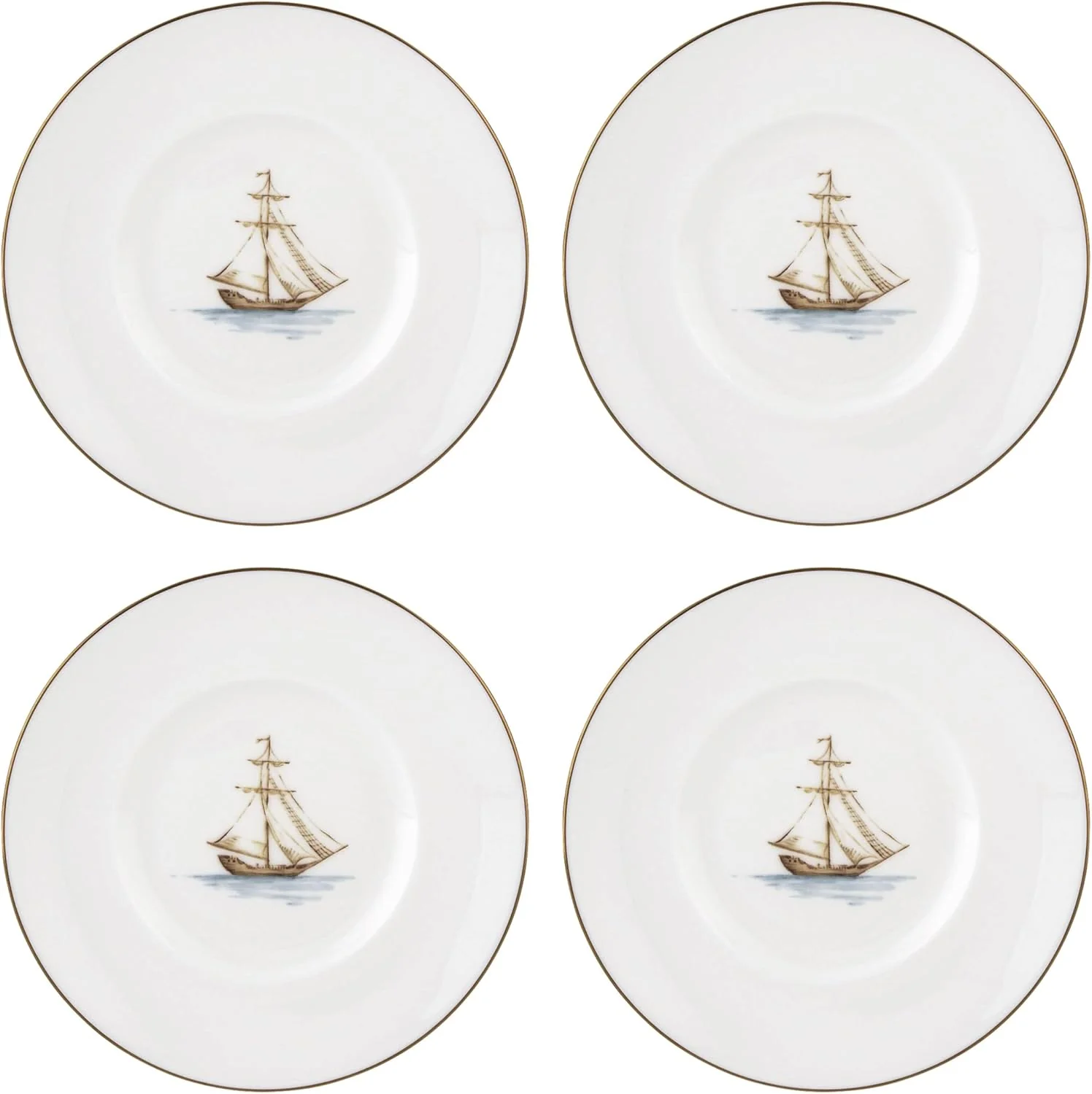 Lenox British Colonial Tradewind Dessert Plates - Set of 4 - Image 2