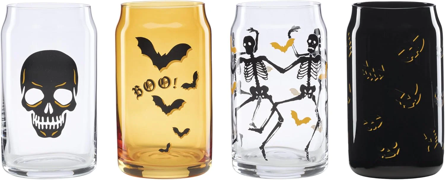 Lenox Oneida Vintro Halloween Can Coolers - Set of 4