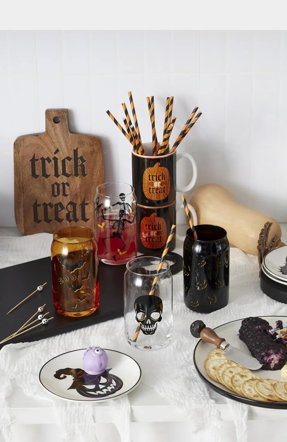 Lenox Oneida Vintro Halloween Can Coolers - Set of 4 - Image 5