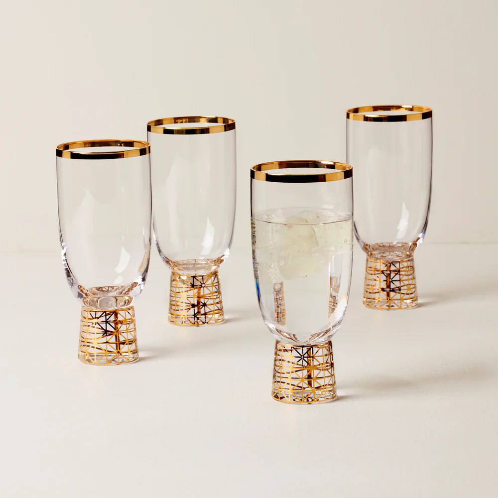 Lenox Tuscany Classics Gold Frost All-Purpose Glasses - Set of 4 - Image 2