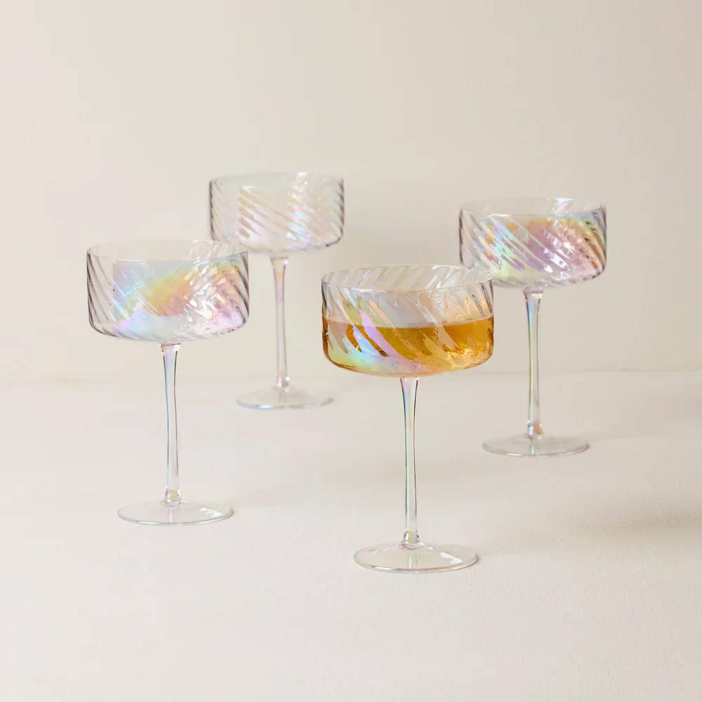 Lenox Tuscany Classics Iridescent Coupe Glasses - Set of 4 - Image 2