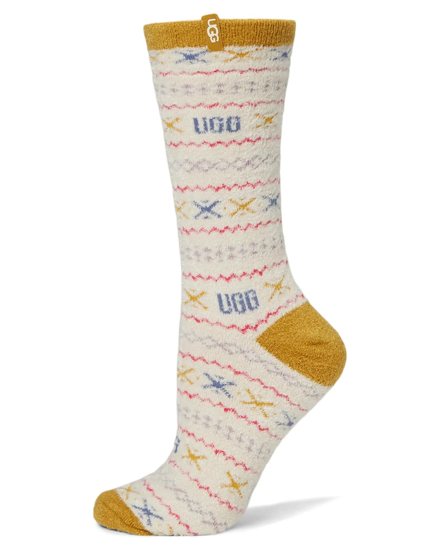 UGG Womens Leslie Graphic Crew Socks - Image 2