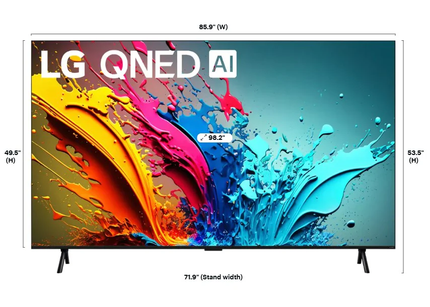 LG 98" Class QNED 4K LED QNED89T series TV with webOS 24 - Image 2