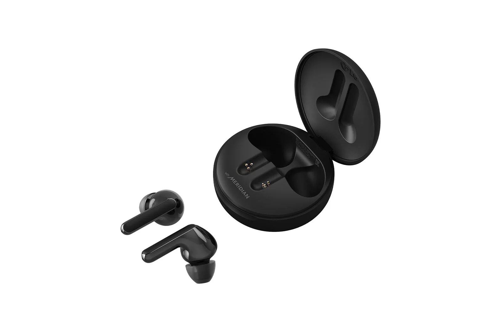 LG Tone Free Wireless Earbuds With Meridian Audio - Black - Image 6